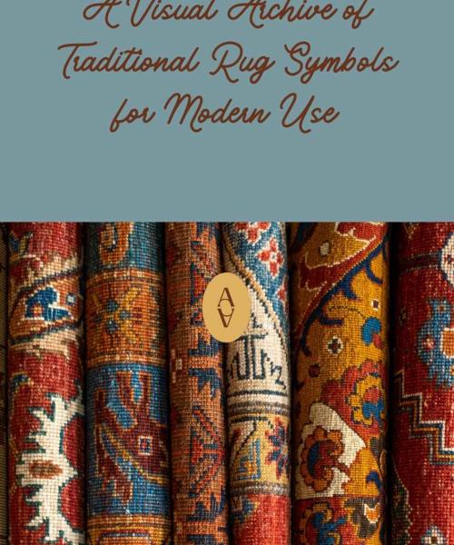 A Visual Archive of Traditional Rug Symbols for Modern Use