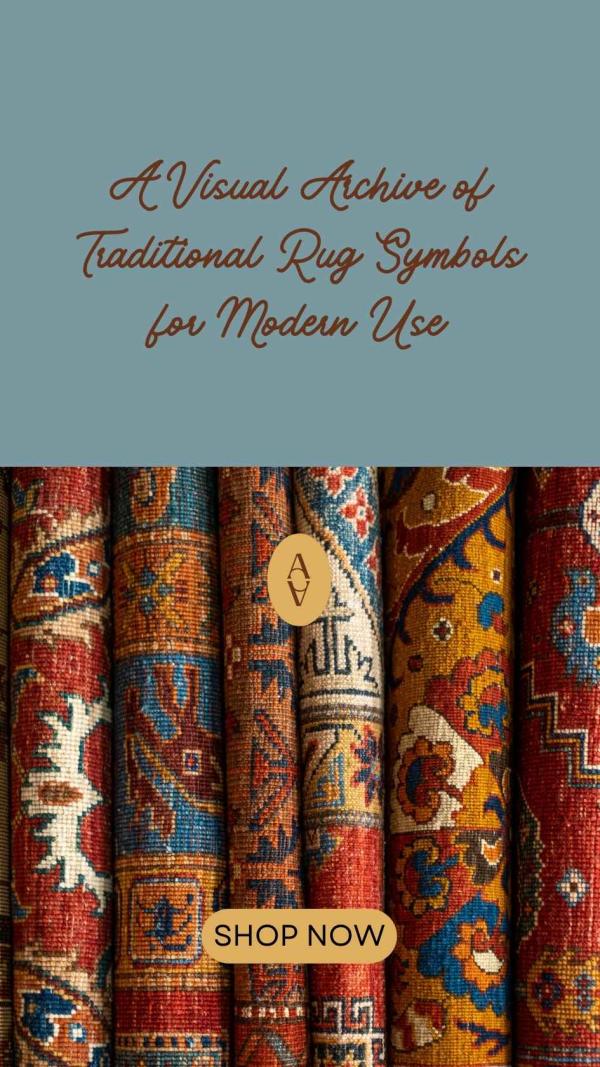 A Visual Archive of Traditional Rug Symbols for Modern Use